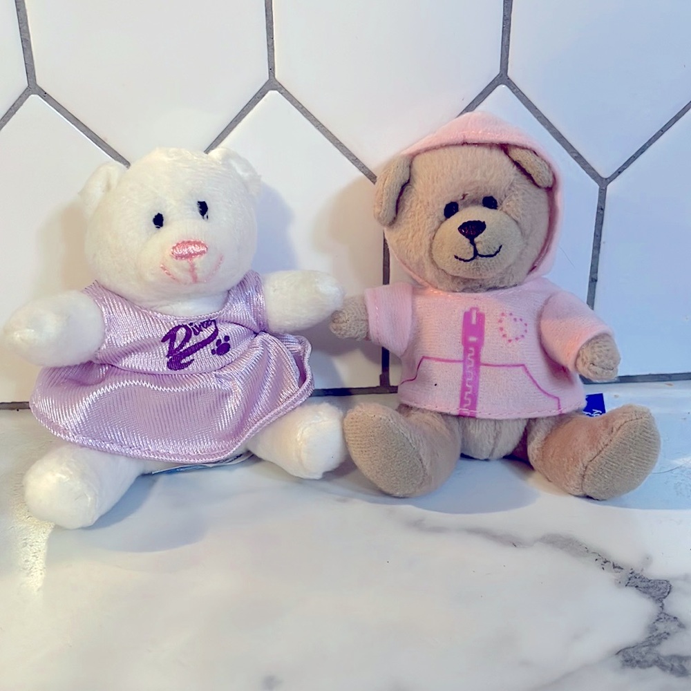 McDonald’s Build-A-Bear Cuddly Teddy & Curly Teddy